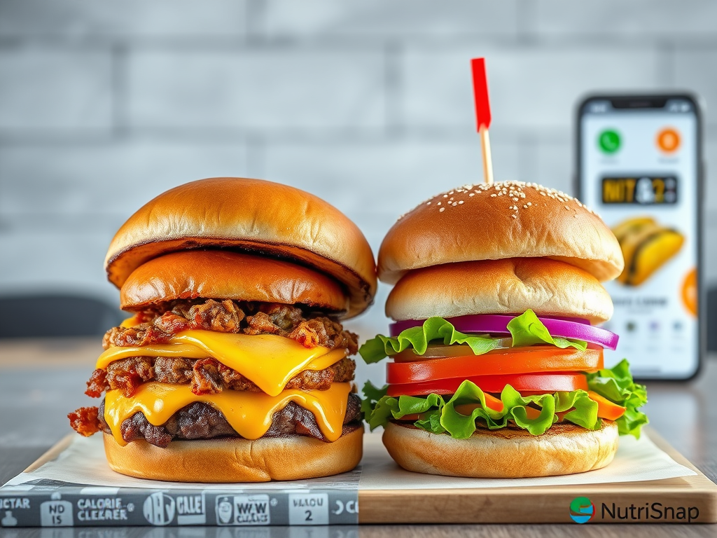 Calorie Showdown: Fast Food vs. Home-Cooked Version — Powered by Calorie Counter by NutriSnap