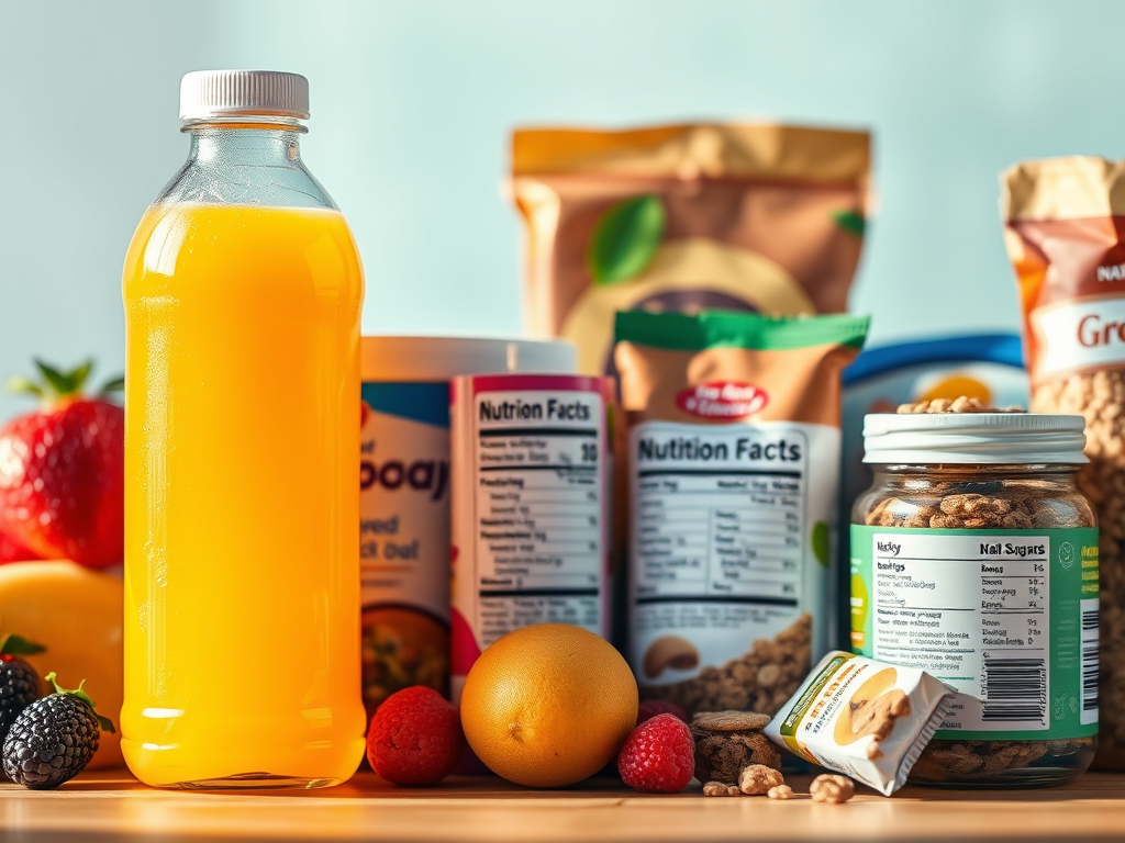 “Spot the Hidden Sugar” Label Comparison 🧃 — What Food Labels Don’t Tell&nbsp;You