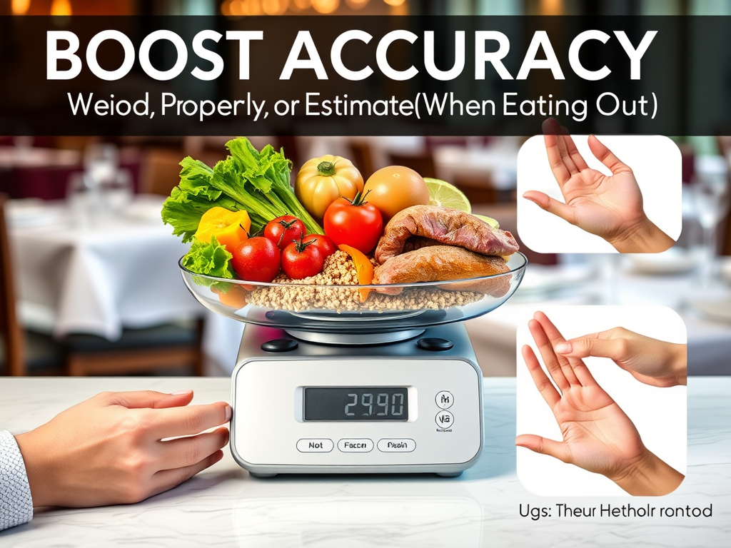 Boost Accuracy: How to Weigh Food Properly or Estimate When Eating&nbsp;Out